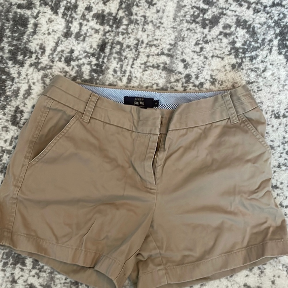 J crew chino shorts size 8